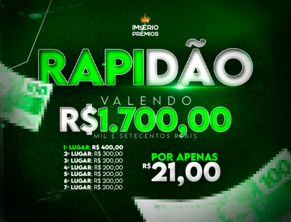 5º RAPIDINHA VALENDO R$1.700